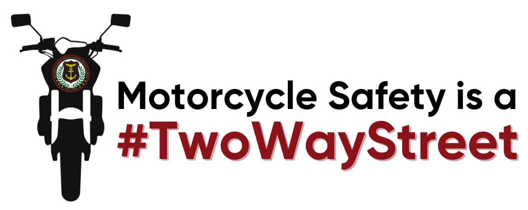 RIPCA Motorcycle Safety is a Two Way Street Logo